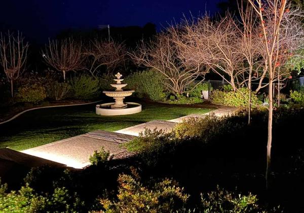 Landscape lighting in Mornington Peninsula by Luke Bullock Landscaping